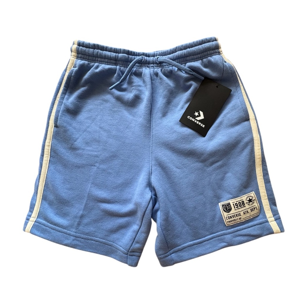 Converse Kids Light Blue Shorts with White Trim